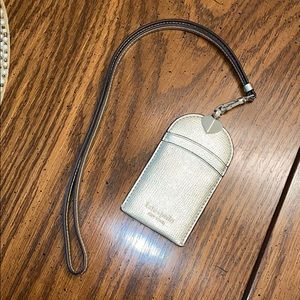 kate spade lanyard &id holder